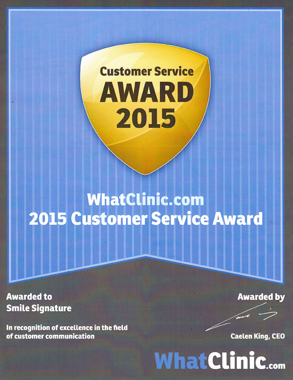 WhatClinic Award